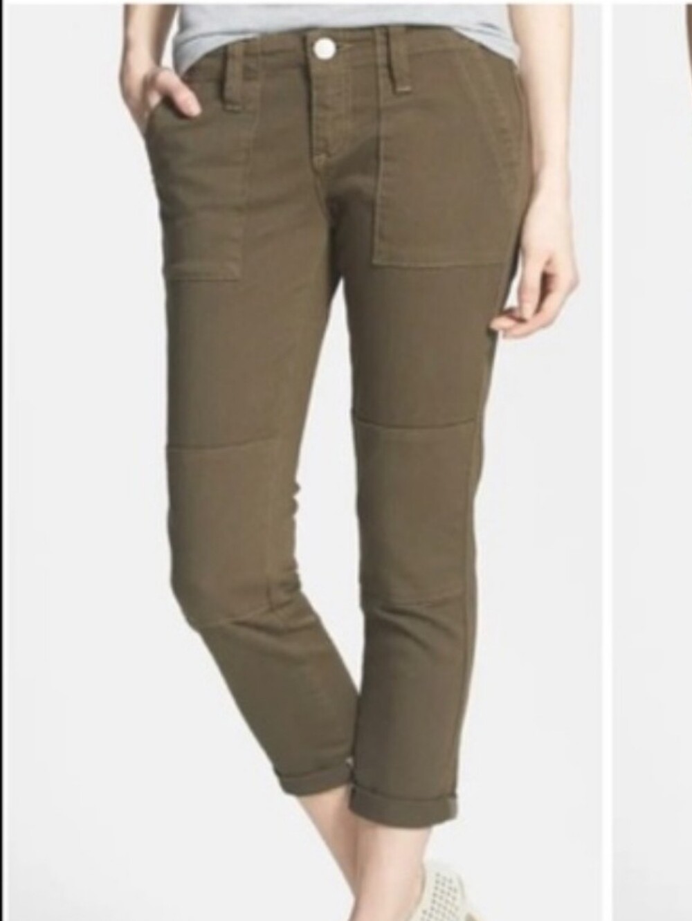 True Religion Joyce Brown Military Skinny Surplus Field Pants